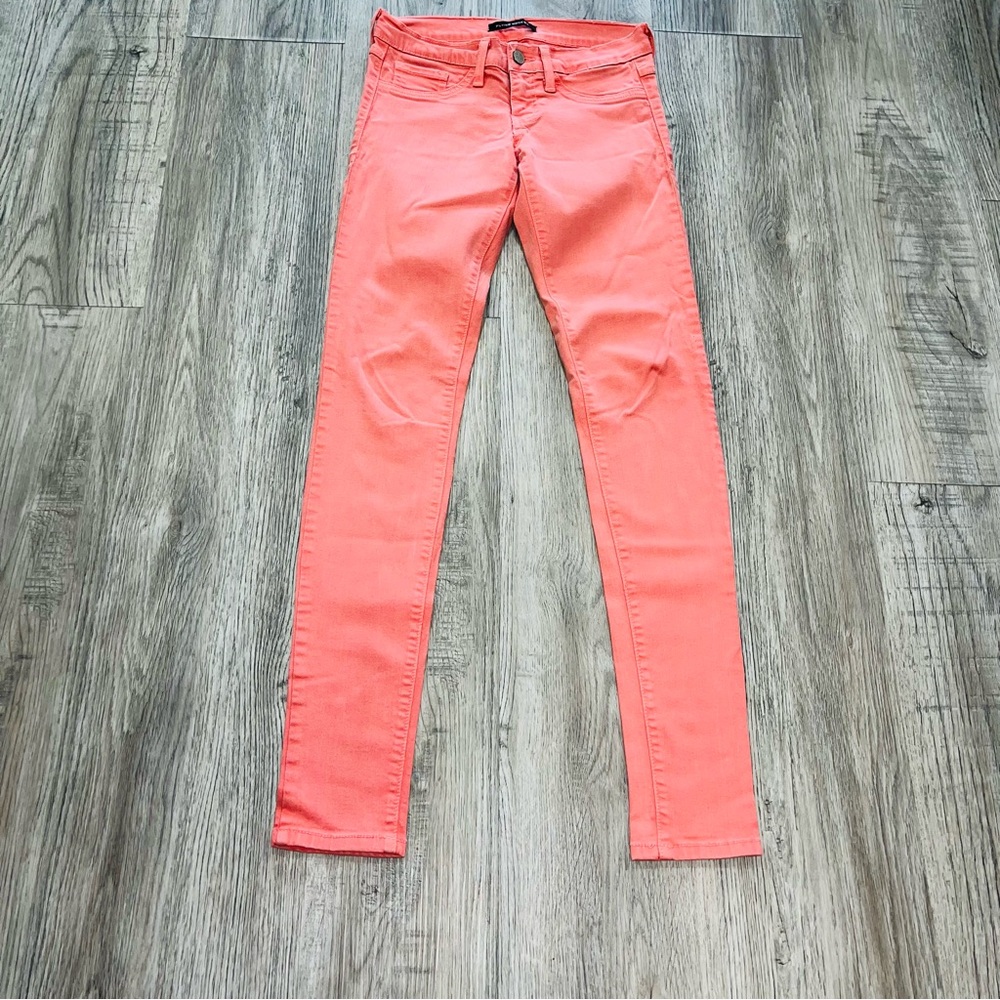 Flying Monkey salmon skinny jeans size 25
